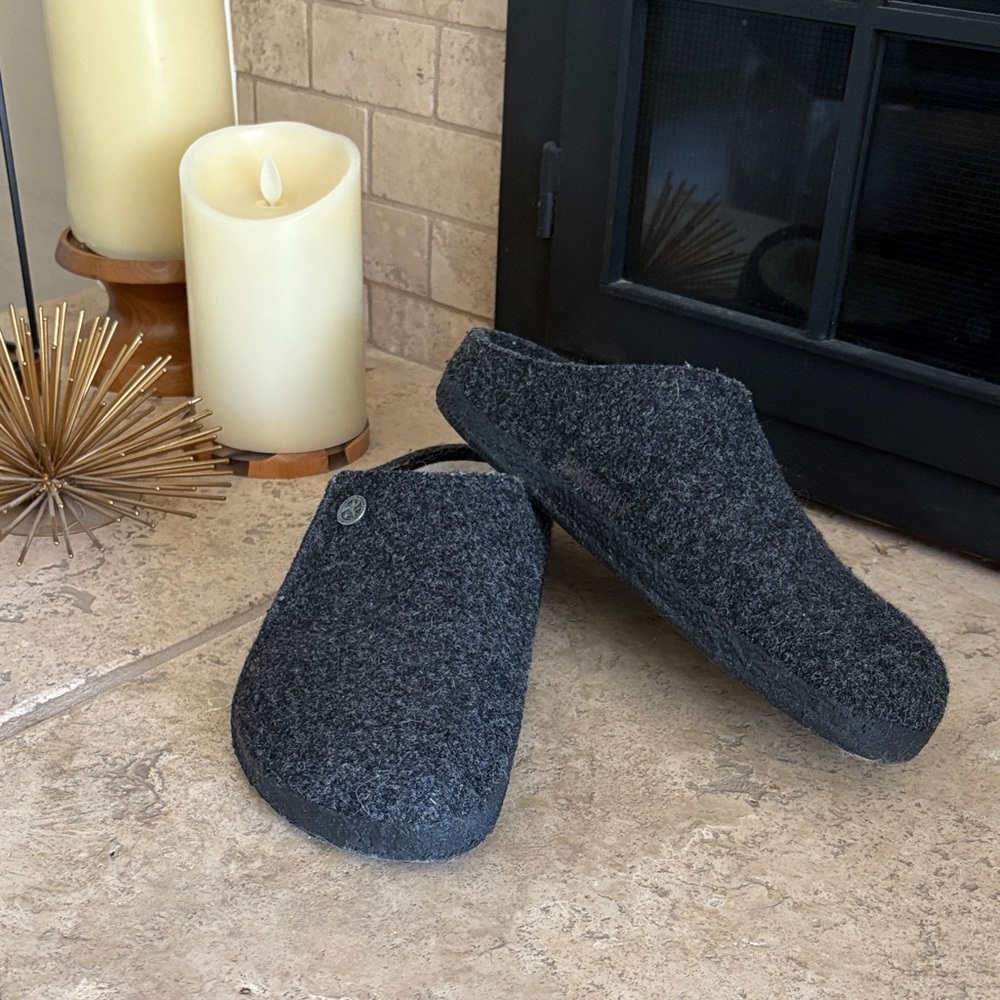 Birkenstock Zermatt Wool Felt Slippers